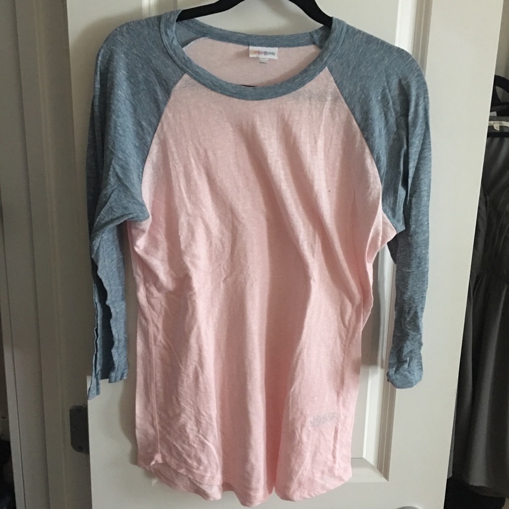 LuLaRoe pink and blue randy